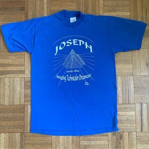 Vintage Joseph and the Amazing Technicolor Dreamcoat T Shirt Single Stitch M